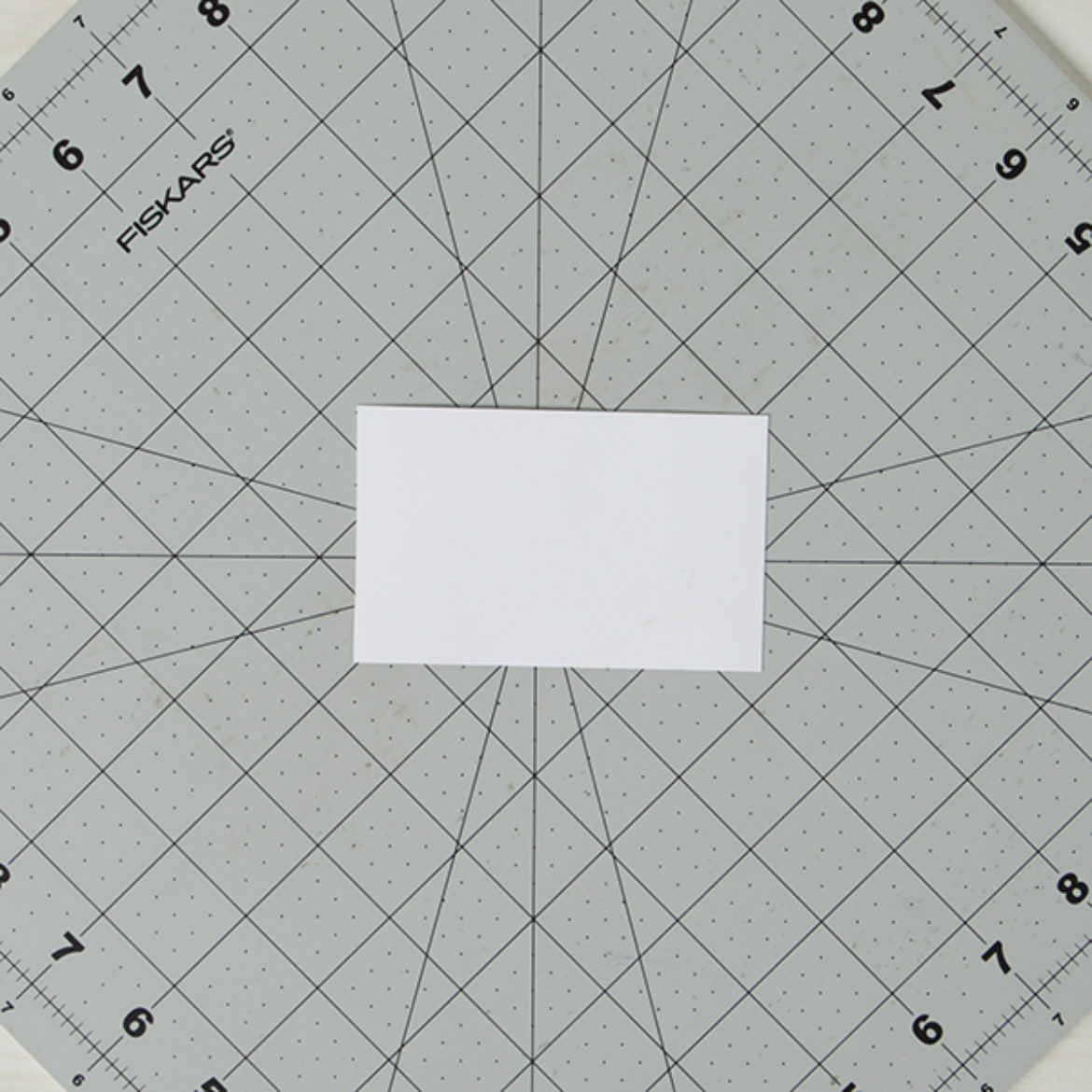 rectangle cut out of cardstock