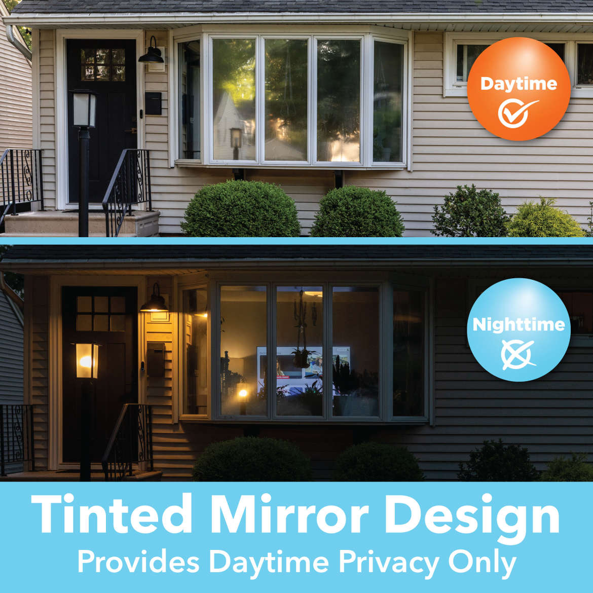 Duck® Brand Heat Control with Privacy UV Window Film