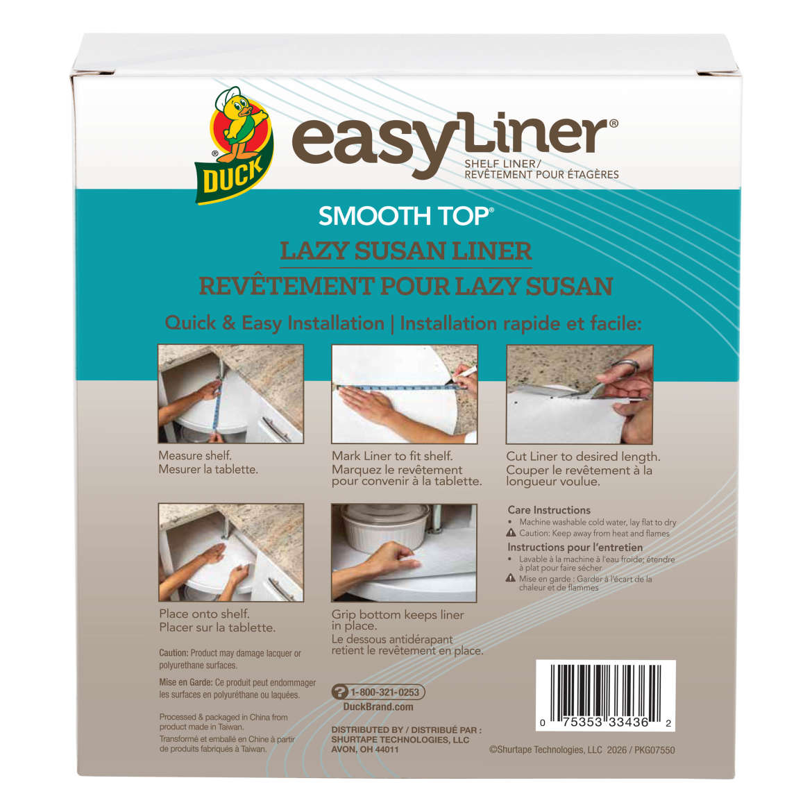 Smooth Top® EasyLiner® Lazy Susan Kit