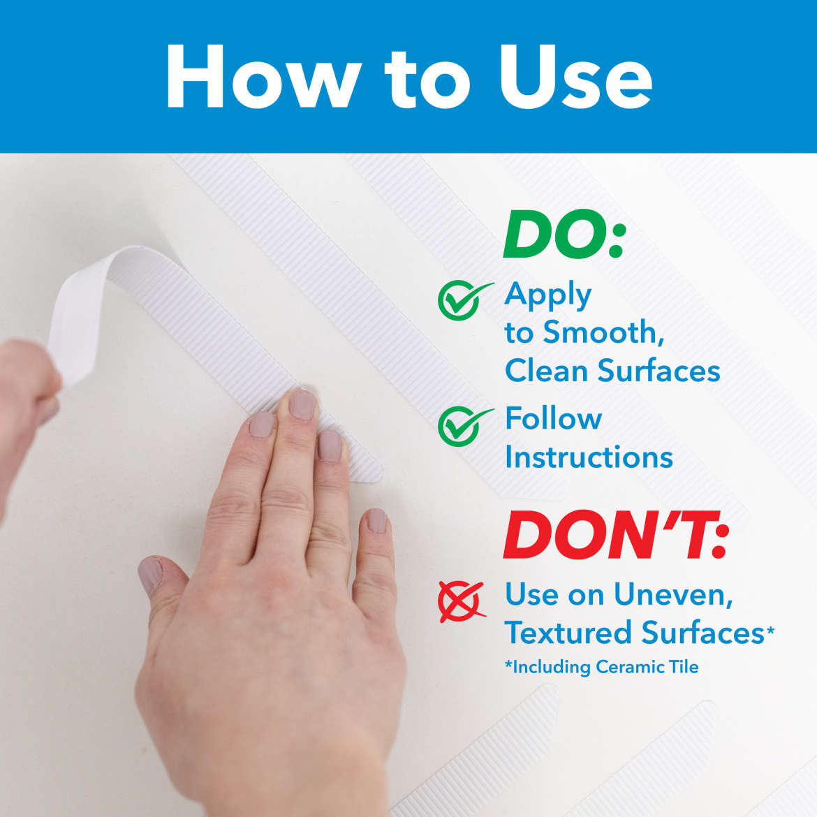 Adhesive Tub Treads