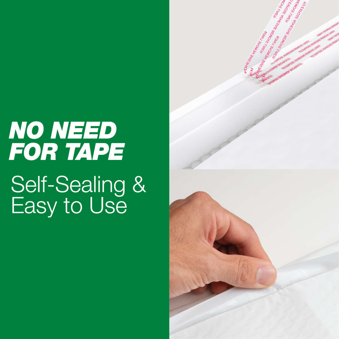 Duck Max® Brand Poly Bubble Mailers