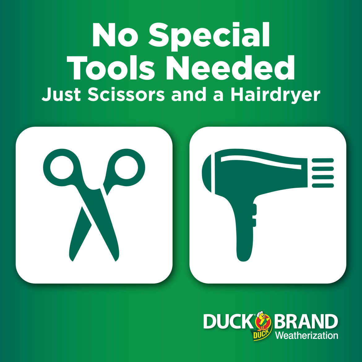 Duck® Rolled Window Kits