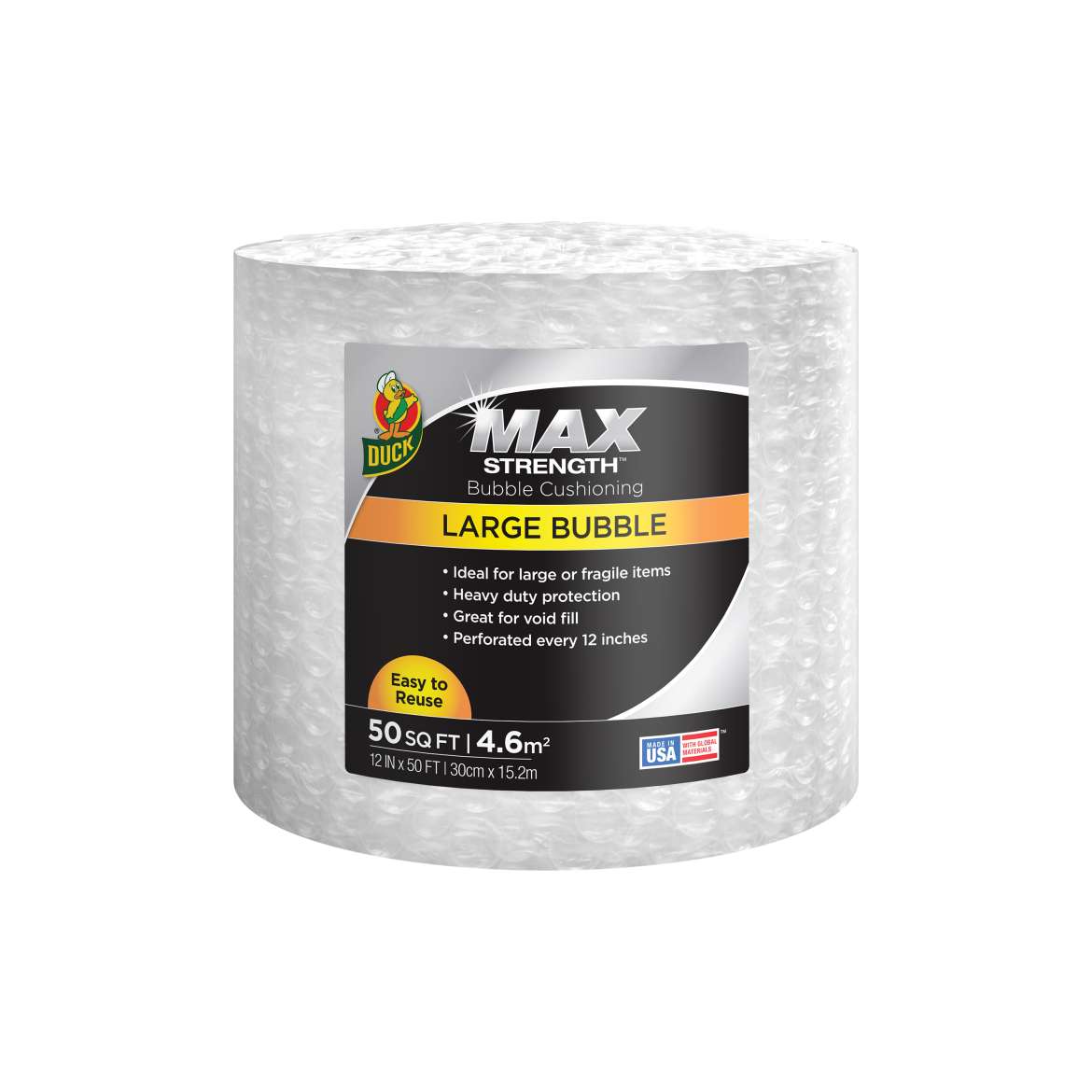 Duck® Max Strength™ Large Bubble Cushioning Wrap Image