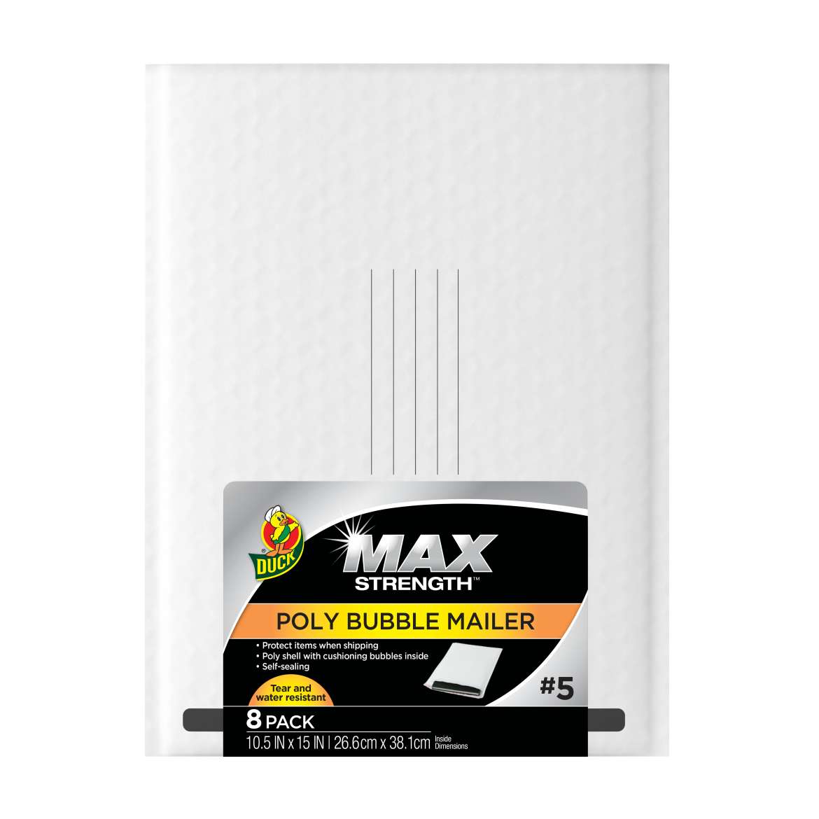Duck Max® Brand Poly Bubble Mailers