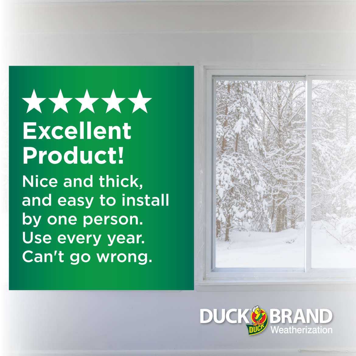 Duck Max Strength® Rolled Window Kit