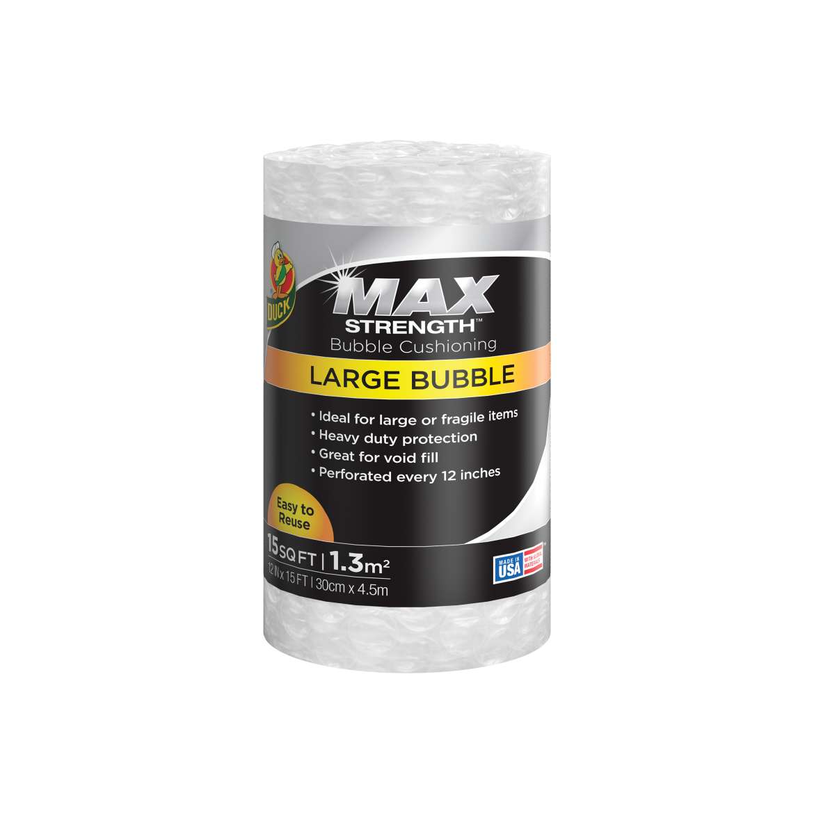 Duck® Max Strength™ Large Bubble Cushioning Wrap Image