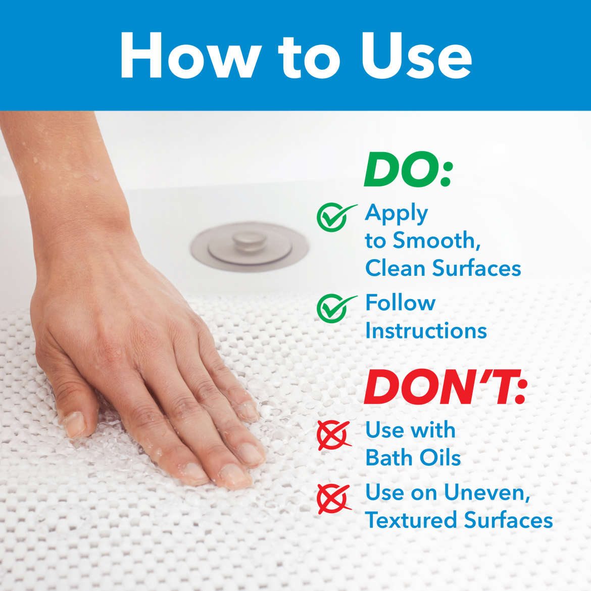 Softex® Bath and Shower Mats