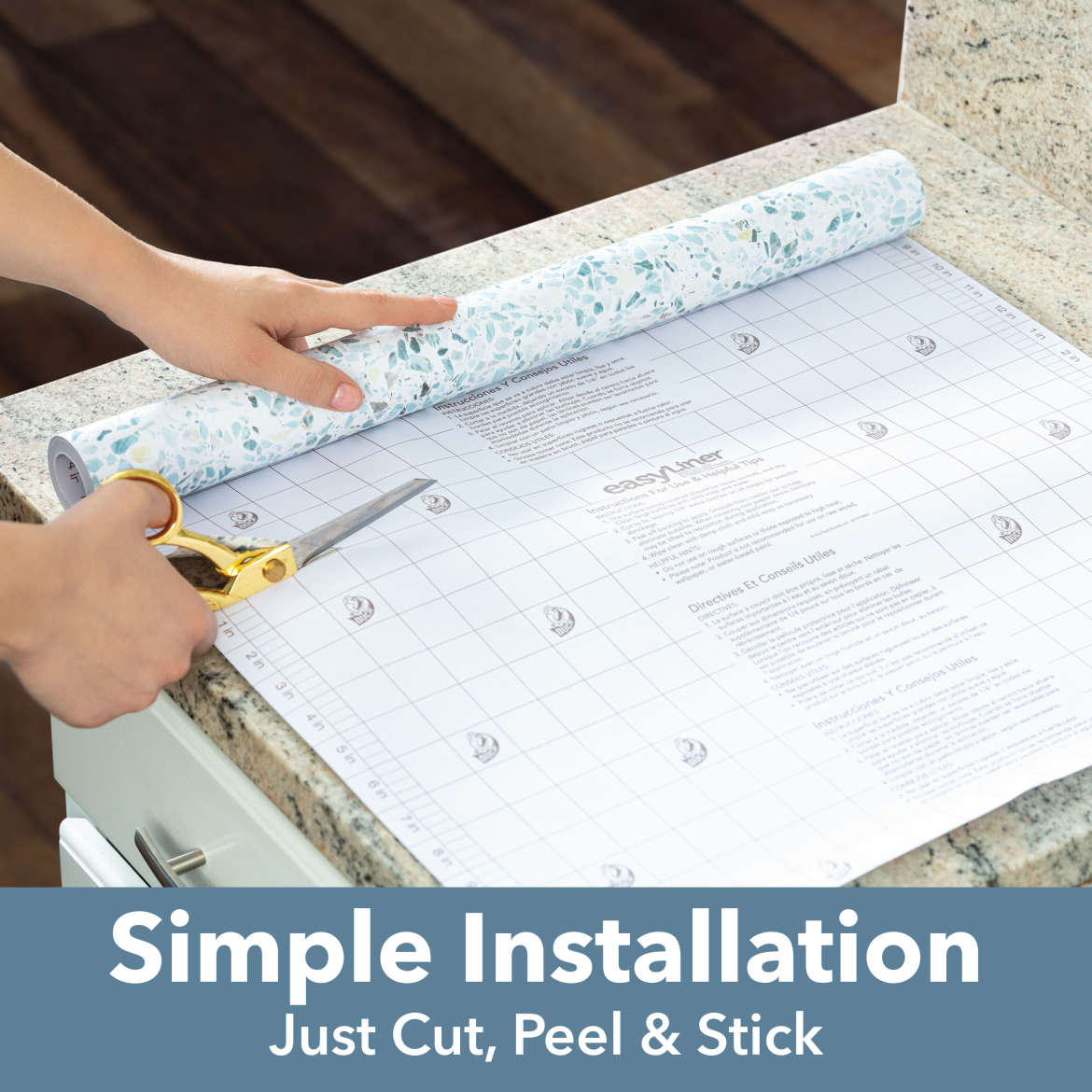 EasyLiner® Peel & Stick Décor Premium Removable Adhesive