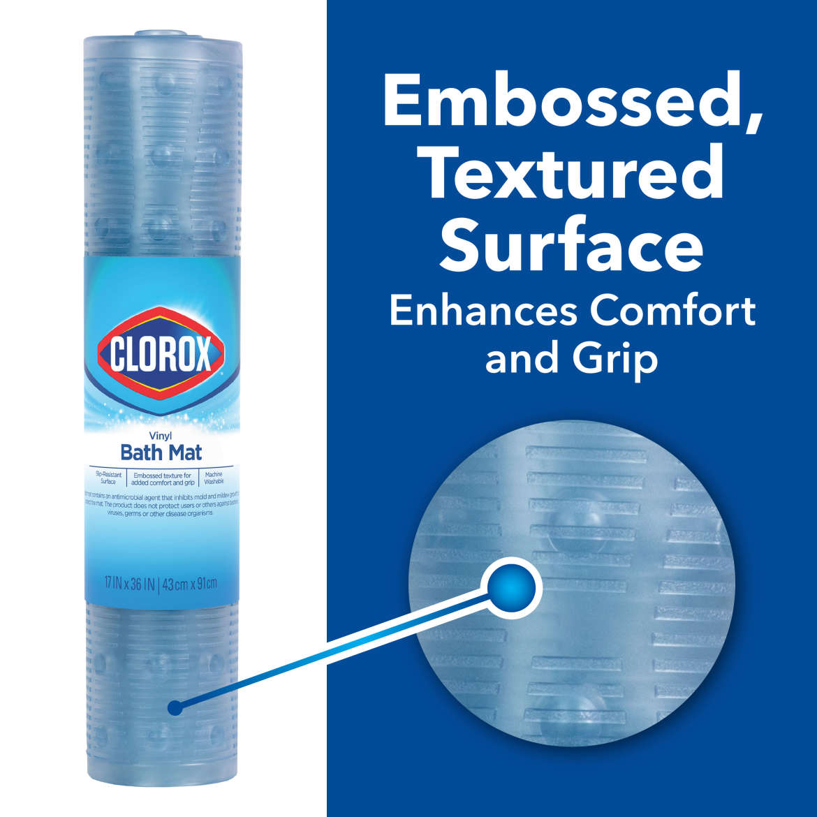 Clorox® Vinyl Bath Mat